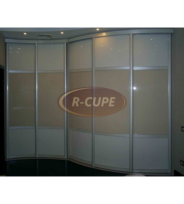 Изображение Радиусный шкаф-купе №1456 R-CUPE.RU Радиусный шкаф-купе №1456
