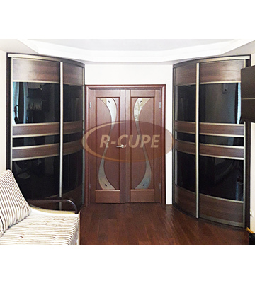 Изображение Радиусный шкаф-купе №2005 R-CUPE.RU Радиусный шкаф-купе №2005