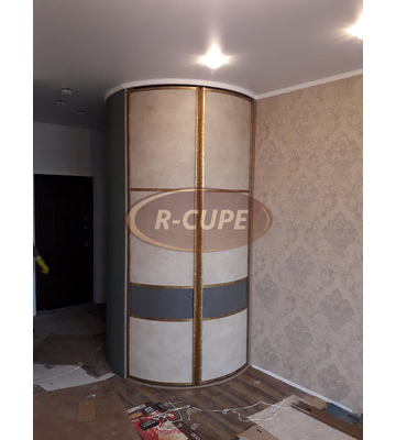 Изображение Радиусный шкаф-купе №2023 R-CUPE.RU Радиусный шкаф-купе №2023