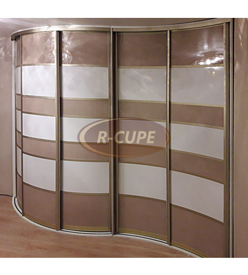Изображение Радиусный шкаф-купе №2250 R-CUPE.RU Радиусный шкаф-купе №2250
