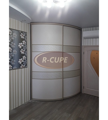 Радиусный шкаф-купе №3003