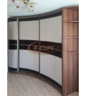 Изображение Радиусный шкаф-купе №3103 R-CUPE.RU Радиусный шкаф-купе №3103
