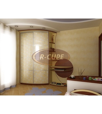 Радиусный шкаф-купе №1155